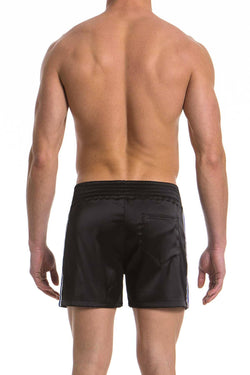 Modus Vivendi Black 90's Hip-Hop Sweat Short thumbnail 3
