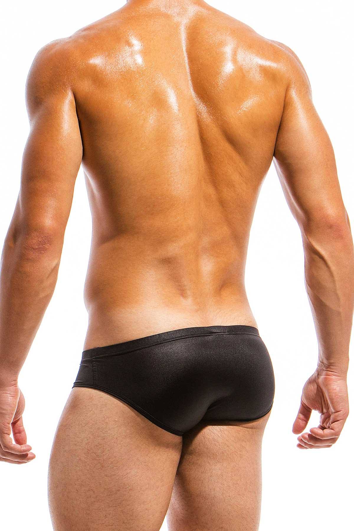 Modus Vivendi Black Convertible Tricky Swim Brief