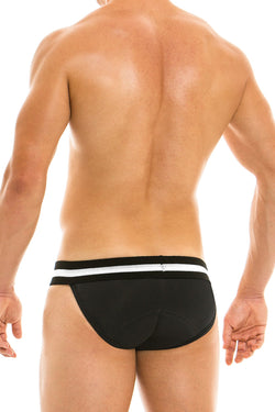 Modus Vivendi Black Cycling Tanga Brief thumbnail 3