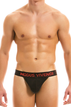 Modus Vivendi Black Floral Tanga Brief thumbnail 1