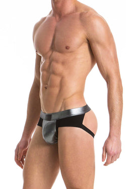 Modus Vivendi Black/Foil Nickel Tone 2 Tone Metallic Jock thumbnail 2