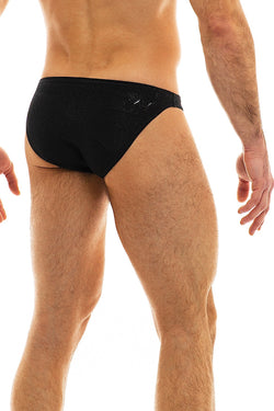 Modus Vivendi Black Glam Sparke Low Cut Brief thumbnail 3