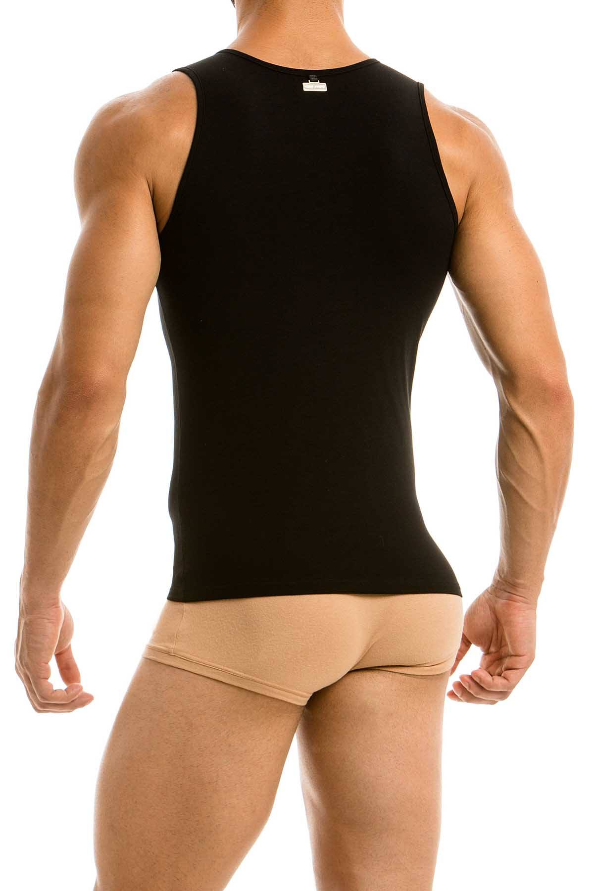 Modus Vivendi Black Handcrafted Metallic Tank Top