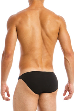 Modus Vivendi Black Low Cut Silk Brief thumbnail 3