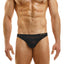 Modus Vivendi Black Mesh Panel Low Cut Brief