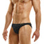 Modus Vivendi Black Mesh Panel Low Cut Brief