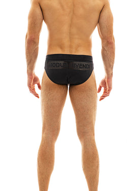 Modus Vivendi Black Suede Brief thumbnail 3