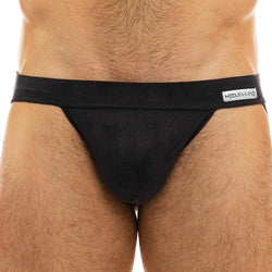 Modus Vivendi Black Suede Jockstrap thumbnail 4