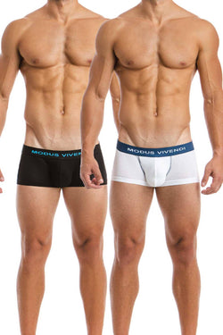 Modus Vivendi Black/White Low-Rise Trunk 2-Pack (Collection 2) thumbnail 1