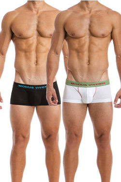 Modus Vivendi Black/White Low-Rise Trunk 2-Pack (Collection 3) thumbnail 1