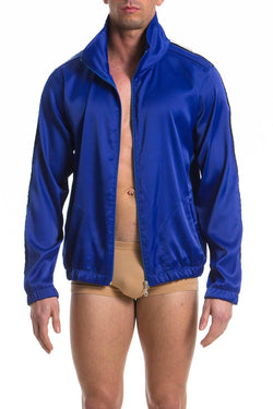 Modus Vivendi Blue 90's Hip-Hop Jacket thumbnail 2
