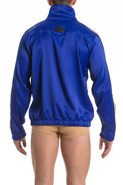 Modus Vivendi Blue 90's Hip-Hop Jacket thumbnail 3