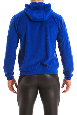 Modus Vivendi Blue Bull Hoodie/Bomber 2-in-1 Jacket thumbnail 2