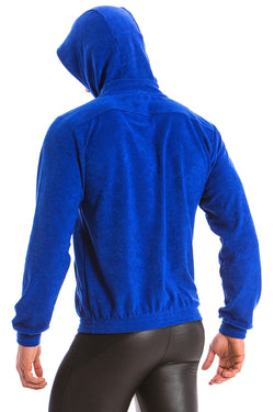 Modus Vivendi Blue Bull Hoodie/Bomber 2-in-1 Jacket thumbnail 3
