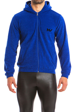 Modus Vivendi Blue Bull Hoodie/Bomber 2-in-1 Jacket thumbnail 1