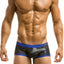 Modus Vivendi Blue-Camo Brazil-Cut Swim Trunk