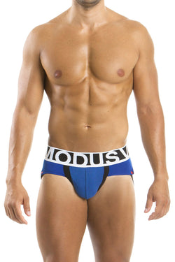 Modus Vivendi Blue Leather Boost Jockstrap thumbnail 2