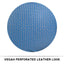 Modus Vivendi Blue Perforated Vegan Leather Backless Brief