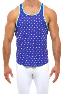 Modus Vivendi Blue Screw Dot Tanktop thumbnail 1