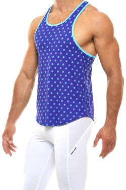 Modus Vivendi Blue Screw Dot Tanktop thumbnail 2