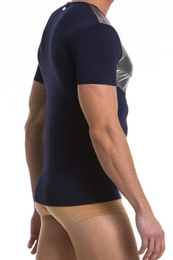 Modus Vivendi Blue/Silver Dusk2Dawn T-Shirt thumbnail 4