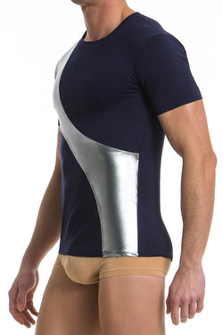 Modus Vivendi Blue/Silver Dusk2Dawn T-Shirt thumbnail 1
