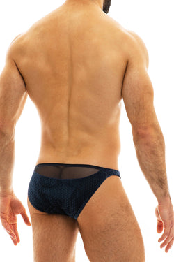 Modus Vivendi Blue Tiffanys Velvet Low Cut Brief thumbnail 3
