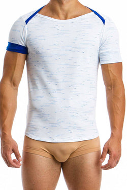 Modus Vivendi Blue/White Measure Marine T-Shirt thumbnail 2