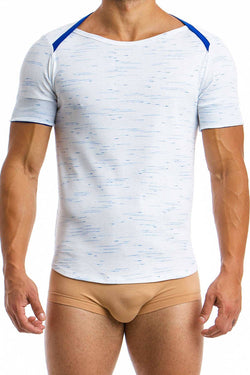 Modus Vivendi Blue/White Measure Marine T-Shirt thumbnail 3