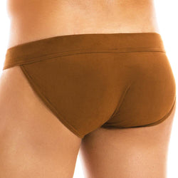 Modus Vivendi Brown 13912 Suede Tanga Brief thumbnail 2