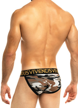 Modus Vivendi Brown Capsule Camo Tanga Brief thumbnail 3