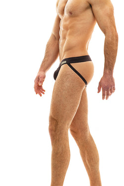 Modus Vivendi Brown Suede Jockstrap thumbnail 3