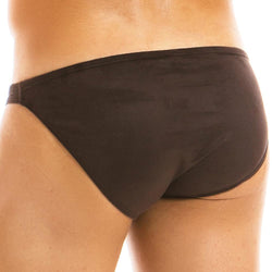 Modus Vivendi Brown Suede Low Cut Brief thumbnail 2