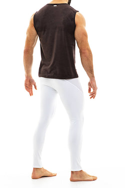 Modus Vivendi Brown Suede Seamless Tank thumbnail 3