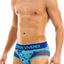 Modus Vivendi Camo C-Through Brief Aqua