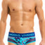 Modus Vivendi Camo C-Through Brief Aqua