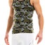 Modus Vivendi Camo Tank Top T Shirt Khaki