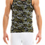 Modus Vivendi Camo Tank Top T Shirt Khaki