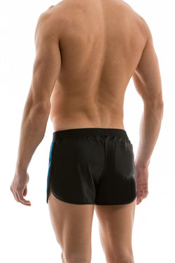 Modus Vivendi Cobalt/Black Elegant Jogger-Cut Swim Short thumbnail 3