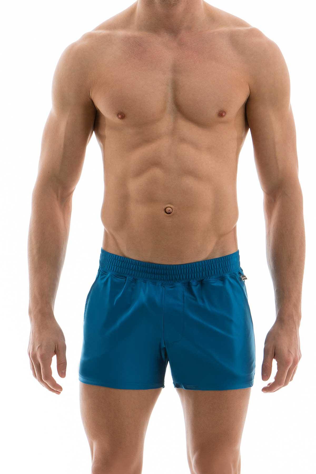 Modus Vivendi Cobalt-Blue Elegant Swim Short