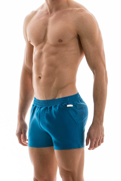 Modus Vivendi Cobalt-Blue Elegant Swim Short