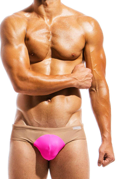 Modus Vivendi Fuschia/Nude Swim Brief