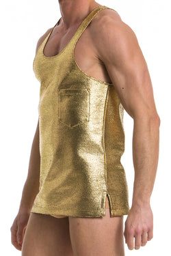 Modus Vivendi Gold Dusk 2 Dawn Loose Tank Top thumbnail 1
