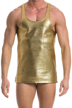 Modus Vivendi Gold Dusk 2 Dawn Loose Tank Top thumbnail 2