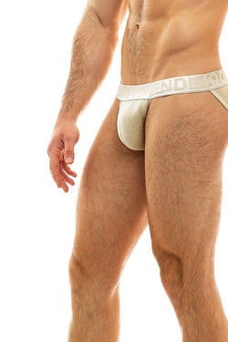 Modus Vivendi Gold Glam Sparkle Tanga Brief thumbnail 2