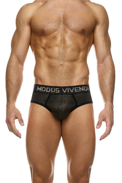 Modus Vivendi Gold Stripe Festive Brief thumbnail 1