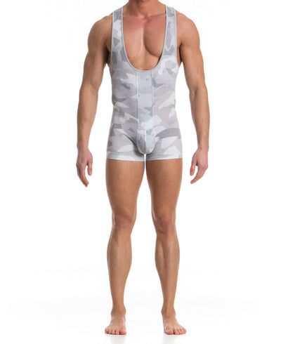 Modus Vivendi Grey Camo Desert Singlet
