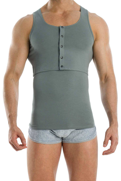 Modus Vivendi Grey Hole Tank Top