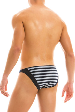 Modus Vivendi Grey Striped Mini Brief thumbnail 3