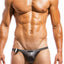 Modus Vivendi Grey Tricky Convertible Swim Tanga